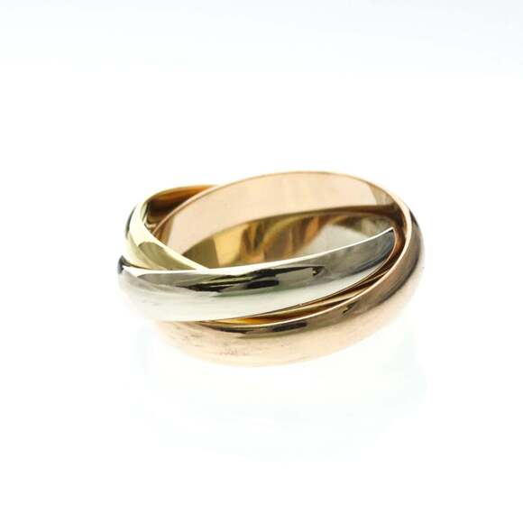 CARTIER Authentic 18k Gold Trinity Ring - Picture 3 of 8